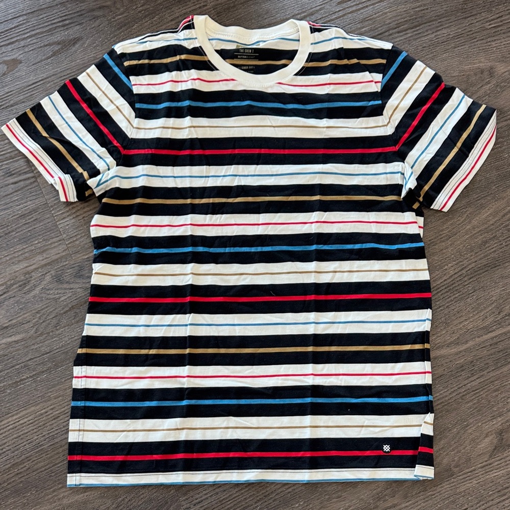 Stance Blue and Tan Crew T-Shirt